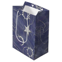 Charming Mystique | Silver Moon Stars Sun Amulet