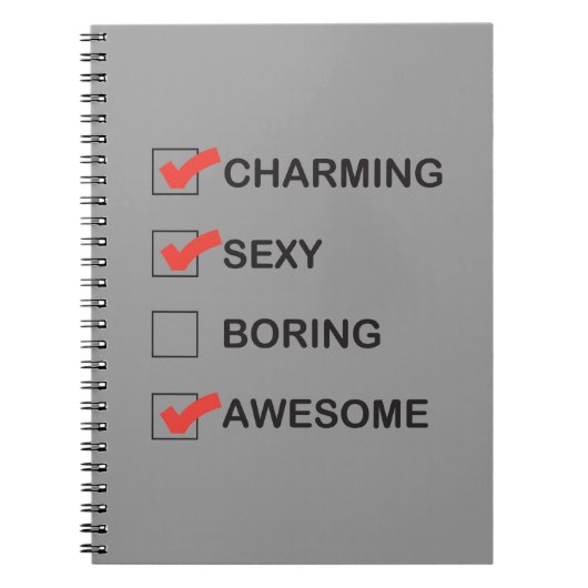 Charming Notitieboek (Voorkant)