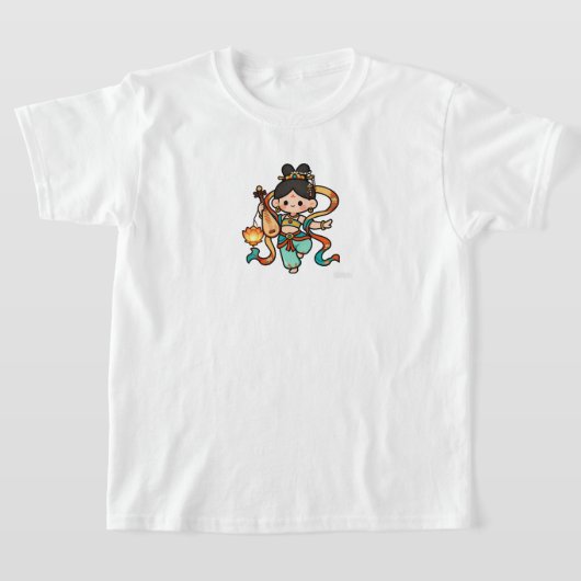 Charming Oriental Dancer - Cute Kawaii Style T-Sh T-shirt (Laagn)