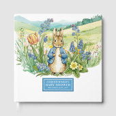 Charming Peter Rabbit Baby shower Livre d'invité B (Recto)