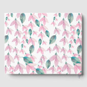 Charming Pink Wisteria Gastenboek (Achterkant)