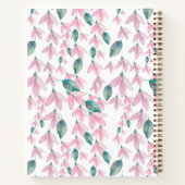 Charming Pink Wisteria Wedding Planner Notitieboek (Achterkant)