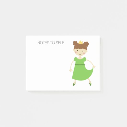 Charming Princess Post-it® Notes (Voorkant)