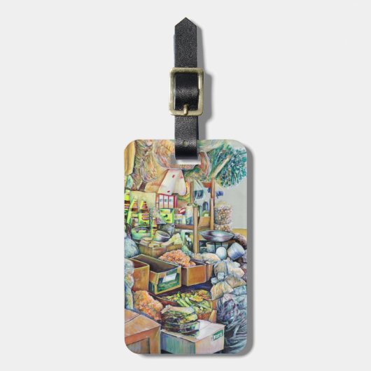 Charming Promises of a Fine Tekka Center Bagagelabel (Voorkant verticaal)