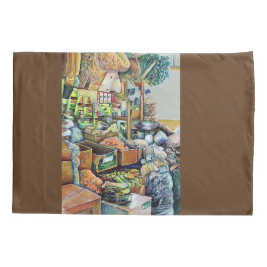 Charming Promises of a Fine Tekka Center Singapore Kussensloop (Achterkant)