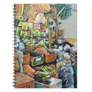 Charming Promises of fine Tekka Center, Singapore Notitieboek