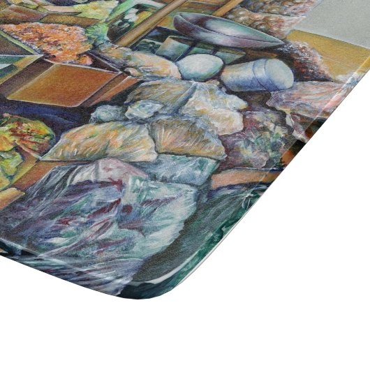 Charming Promises of fine Tekka Center, Singapore Snijplank (Hoek)