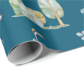 Charming Rustic Boho Woodland Animal Kinderen van  Cadeaupapier (Rol Hoek)