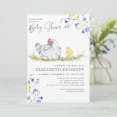 Charming Rustic Farmhouse | Chicken Baby  Kaart (Staand voorkant)