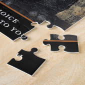 Charming rustic frenchie Dog Illustrated art Legpuzzel (Zijkant)