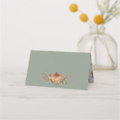 Charming Sage Autumn Pumpkin Thanksgiving (Achterkant)