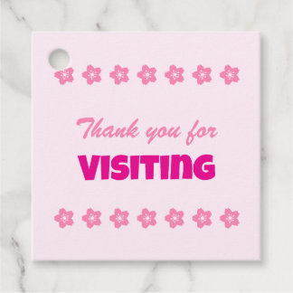 Charming Sakura Bunny Bedankjes Labels