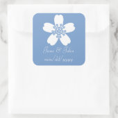 Charming Sakura in Periwinkle Sticker (Tas)