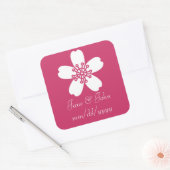 Charming Sakura in Raspberry Sticker (Envelop)