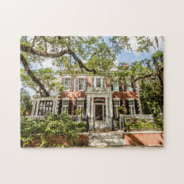 Charming Savannah Mansion Souvenir Puzzle Legpuzzel