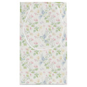 Charming Spring Bird and Floral  Klein Cadeauzakje (Achterkant)