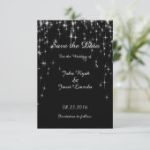 Charming Star Struck Wedding | DIY-kleur Save The Date (Staand voorkant)