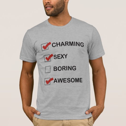 Charming T-shirt (Voorkant)