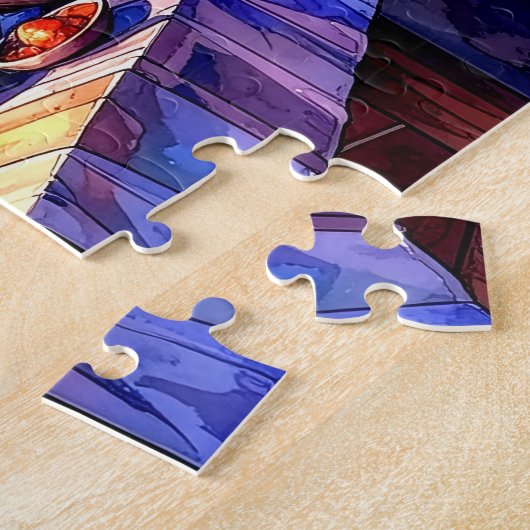 Charming Warm Comfy Kitchen Cooking Legpuzzel (Zijkant)