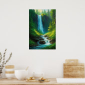 Charming Waterfall's Song Poster (Keuken)