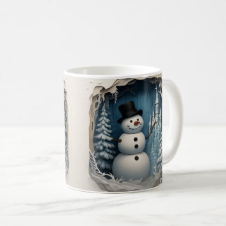 Charming Winter Snowman – Cozy Holiday Coffee mug Koffiemok