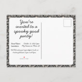 Charnel House Uitnodiging Briefkaart (Achterkant)