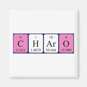 Charo periodieke table name magnet magneet