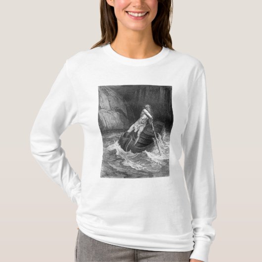 Charon, de Ferryman van de hel T-shirt (Voorkant)
