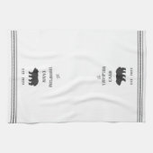 Charool & White Rustic Beer, op maat gemaakt Theedoek (Horizontaal)