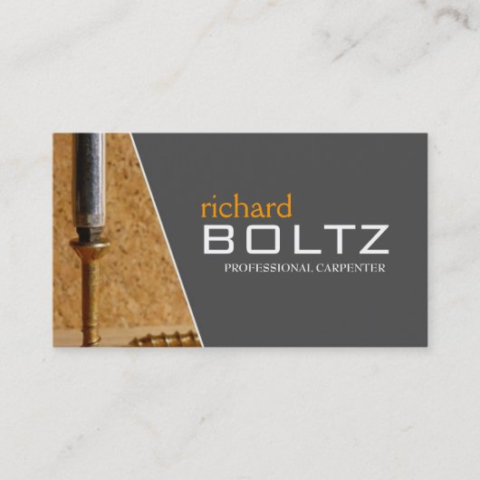 Charpentier - cartes de visite (Devant)