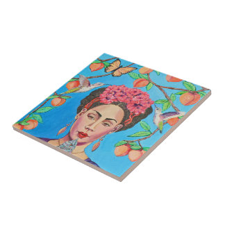 Charred Ice Tile Tegeltje