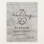 Charrettes sculptées Plan de Mariage de bois de bo (Devant)