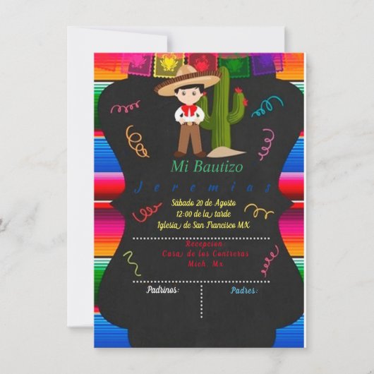 CHARRO BAUTIZO (Voorkant)