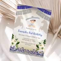 Charro Marine Blue Silver 1ère invitation annivers