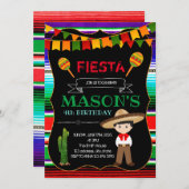 Charro-uitnodiging Kaart (Voorkant / Achterkant)