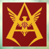 Chars Emblem Raamsticker (Vel 3)