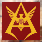 Chars Emblem Raamsticker (Vel 2)