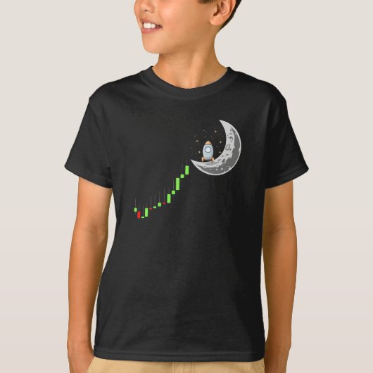 Chart To The Moon Evolution Of Money Holder T-shirt (Voorkant)