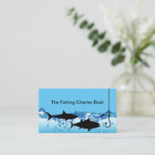 Charte de pêche Bateau Capitaine Cartes de visite (Debout devant)