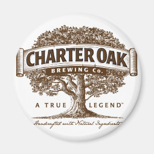 Charte Oak brasserie Magnet