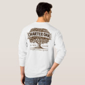 Charter Oak Brewery Logo T-Shirt (Achterkant volledig)