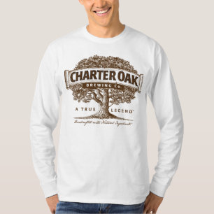 Charter Oak Brewery Logo T-Shirt