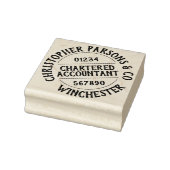 Charteraccountant Rubberstempel (Stempel)