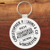 Charteraccountant Sleutelhanger (Voorkant)