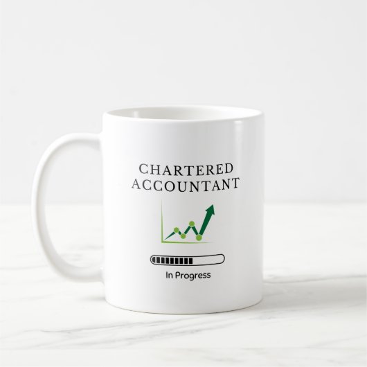 Chartered Accountant – Grappig Finance Progress Gi Koffiemok (Links)