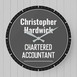 Chartered Accountant Kantoor Wall Clock Grote Klok