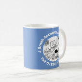 Chartered Accountants en Accountancy. Koffiemok (Voorkant rechts)