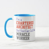 Chartered Architect Miracle Worker Mug (Gauche)