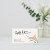 Charters de pêche sportive Marlin Carte de visite (Debout devant)