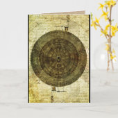 Charting the Stars Wenskaart Kaart (Gele Bloem)